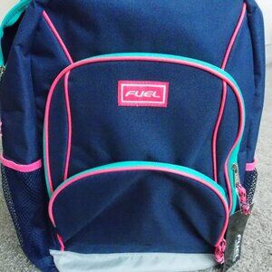 Fuel Unisex Triple Pocket Backpack, Deep Cobalt-NWT